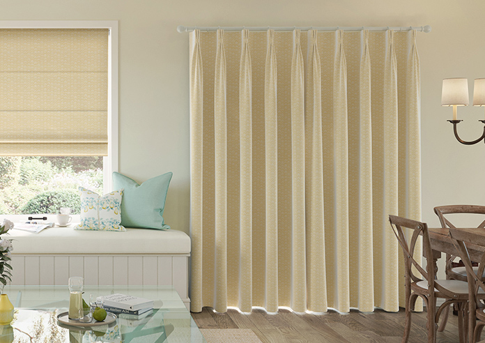 Rolling Hills Velvet, Golden - Made to Measure Curtains - Image 7